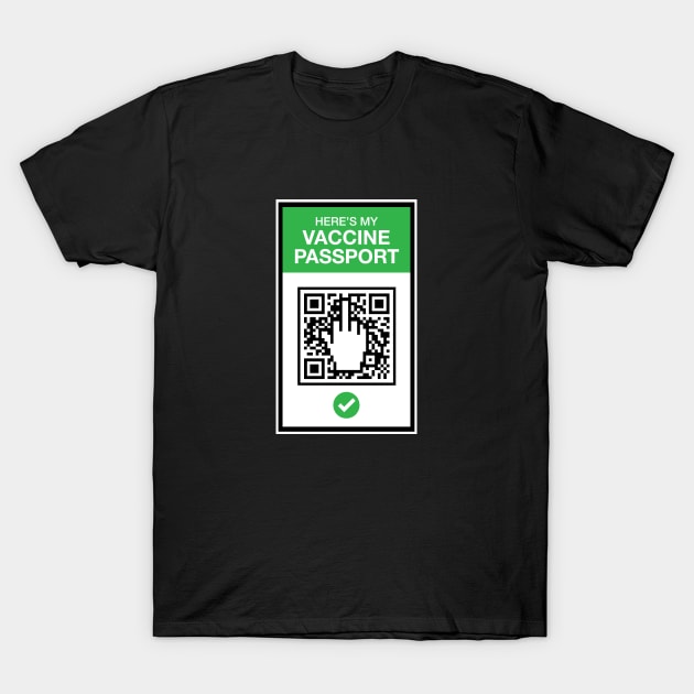 Vaccine Passport T-Shirt by Koleidescope